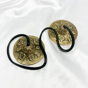 Tingsha Tibetan Brass Cymbal 6cm